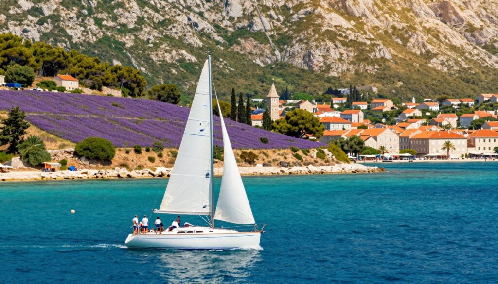 Hvar Island sailing